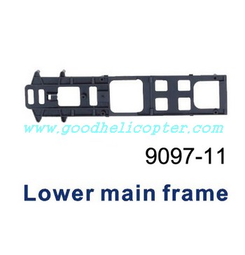 double-horse-9097 helicopter parts bottom board